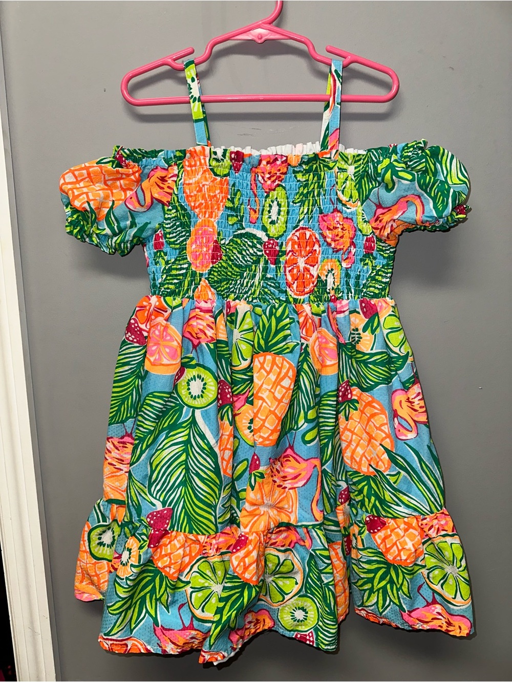 California Kids Tropical Dress